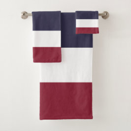 Thaise vlag bad handdoek
