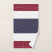 Thaise vlag bad handdoek (Handdoek)