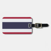Thaise vlag bagagelabel (Voorkant horizontaal)