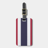 Thaise vlag bagagelabel (Voorkant verticaal)