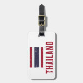Thaise vlag bagagelabel (Voorkant verticaal)