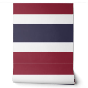 Thaise vlag behang