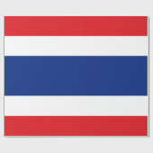 Thaise vlag cadeaupapier (Vlak)