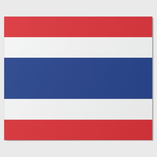 Thaise vlag cadeaupapier (Vlak)