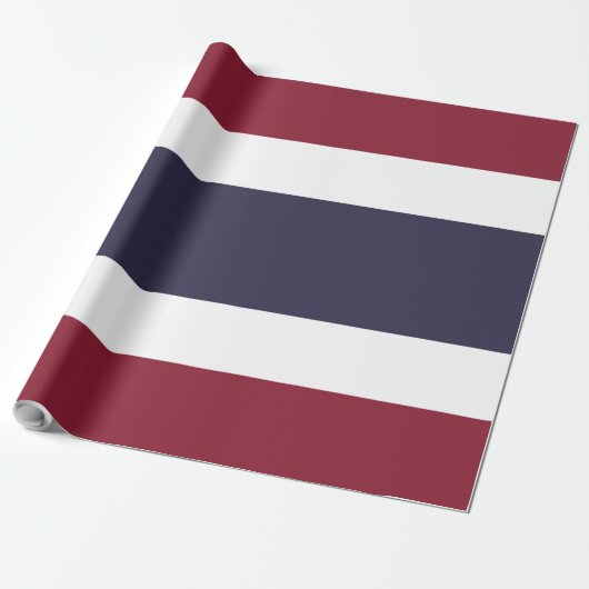 Thaise vlag cadeaupapier (Uitgerold)