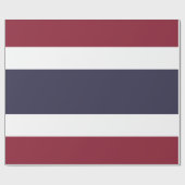 Thaise vlag cadeaupapier (Vlak)