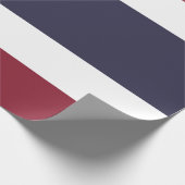 Thaise vlag cadeaupapier (Hoek)