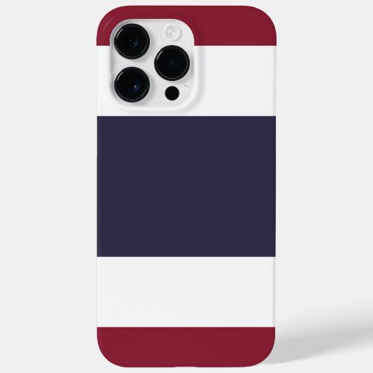 Thaise vlag Case-Mate iPhone case (Achterkant)