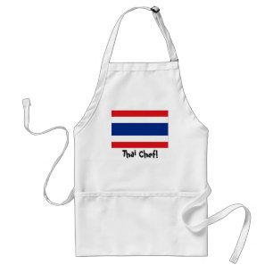 Thaise vlag chef apron standaard schort