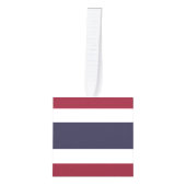 Thaise vlag decoratie (Voorkant)