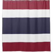 Thaise vlag douchegordijn (Voorkant)
