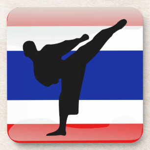 Thaise vlag drankjes onderzetter