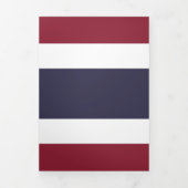 Thaise vlag drieluik kaart (Cover)