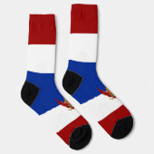 Thaise vlag-embleem sokken (Rechts)