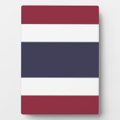 Thaise vlag fotoplaat (voorkant)