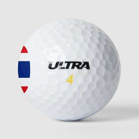Thaise vlag golfballen (Logo)