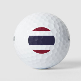 Thaise vlag golfballen