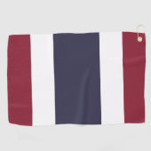 Thaise vlag golfhanddoek (Horizontaal)