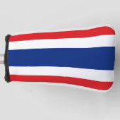 Thaise vlag golfheadcover (Voorkant)