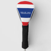 Thaise vlag golfheadcover (Voorkant)