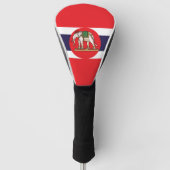 Thaise vlag golfheadcover (Voorkant)