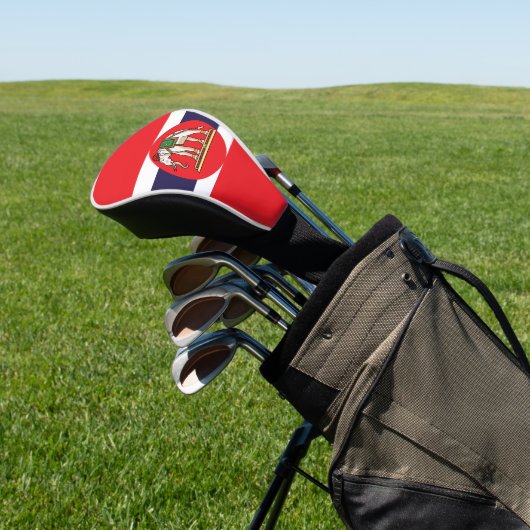 Thaise vlag golfheadcover (Insitu)