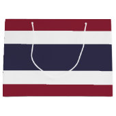 Thaise vlag groot cadeauzakje (Voorkant)