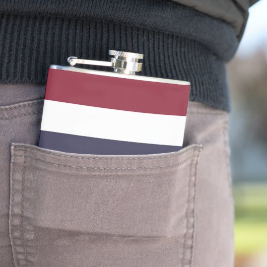 Thaise vlag heupfles (Voorbeeld)