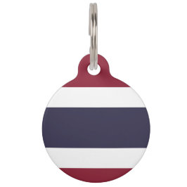 Thaise vlag huisdierpenning