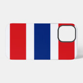 Thaise vlag iPhone hoesje (Achterkant horizontaal)