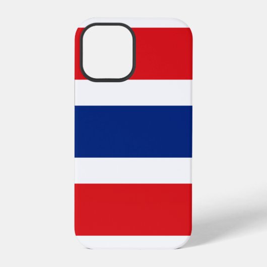 Thaise vlag iPhone hoesje (Achterkant)