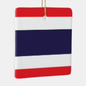Thaise vlag keramisch ornament (Rechts)