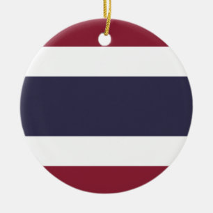 Thaise vlag keramisch ornament