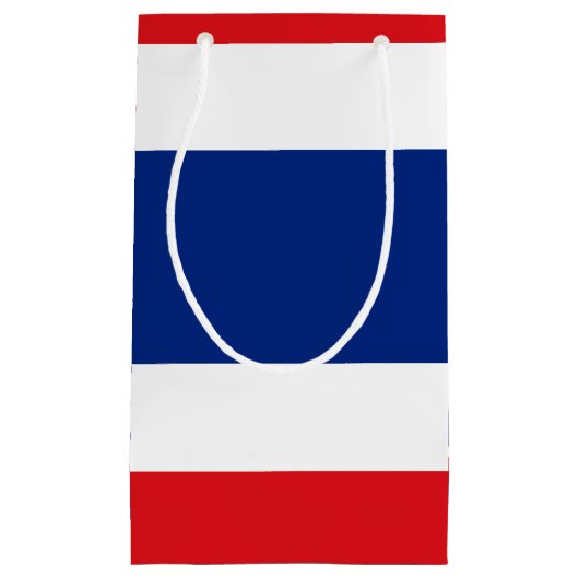 Thaise vlag klein cadeauzakje (Voorkant)