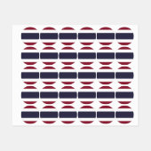 Thaise vlag labels (Vel)