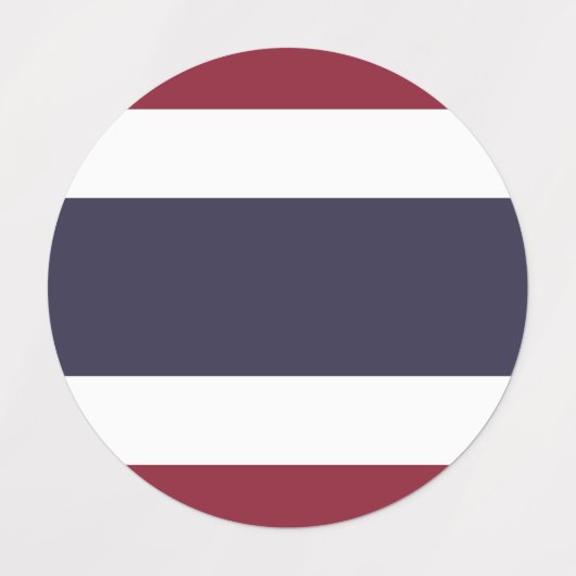 Thaise vlag labels (Design 2)