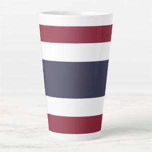 Thaise vlag latte mok