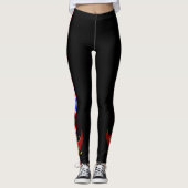 Thaise vlag leggings (Voorkant)