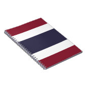 Thaise vlag notitieboek (Rechterzijde)