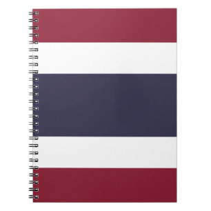 Thaise vlag notitieboek