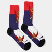 Thaise vlag Patriottisch, Duurzame Thailand Premiu Sokken (Rechts)