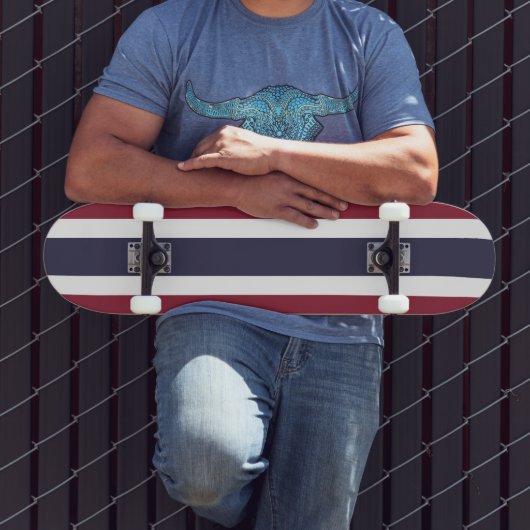 Thaise vlag persoonlijk skateboard (Buiten 3)