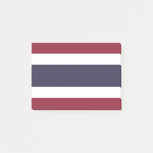 Thaise vlag post-it® notes (Voorkant)