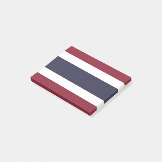 Thaise vlag post-it® notes (Schuin)