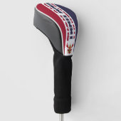 Thaise vlag: Prachtige patriottische vlag Golfheadcover (Schuin)