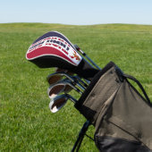 Thaise vlag: Prachtige patriottische vlag Golfheadcover (Insitu)