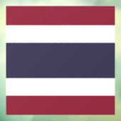 Thaise vlag raamsticker (Vel 3)