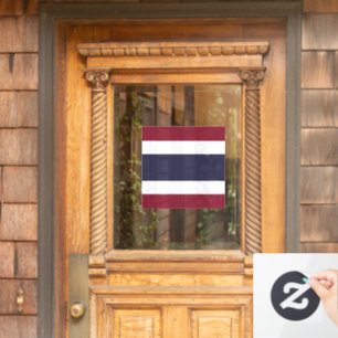 Thaise vlag raamsticker