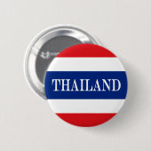 Thaise vlag ronde button 5,7 cm (Voorkant /achterkant)
