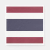 Thaise vlag servet (Voorkant)